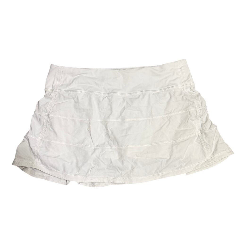 Lululemon Pace Revival White Skirt Size 6